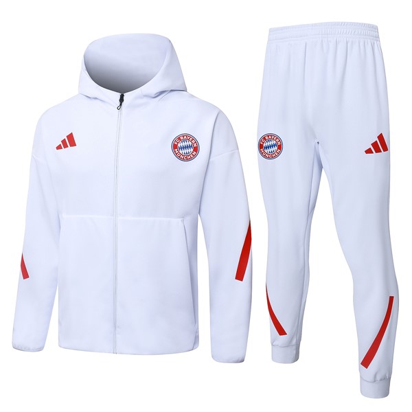 Coupe Vent Capuche Bayern Munich 2026-27 Blanc